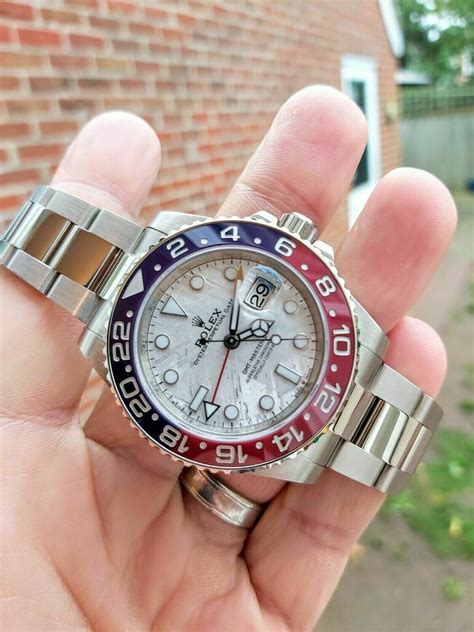 rolex gmt master ii white gold diamond